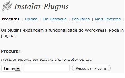 Instalar Plugins  Os Plugins que recomendo para o WordPress instalar plugins