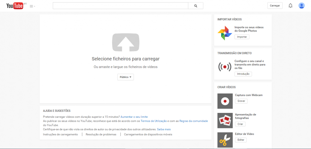 criar-conta-youtube-03 youtube Como criar um canal no YouTube criar conta youtube 03 1024x491