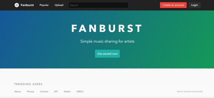 FanBurst  Os Melhores Sites para Baixar Músicas Grátis FanBurst